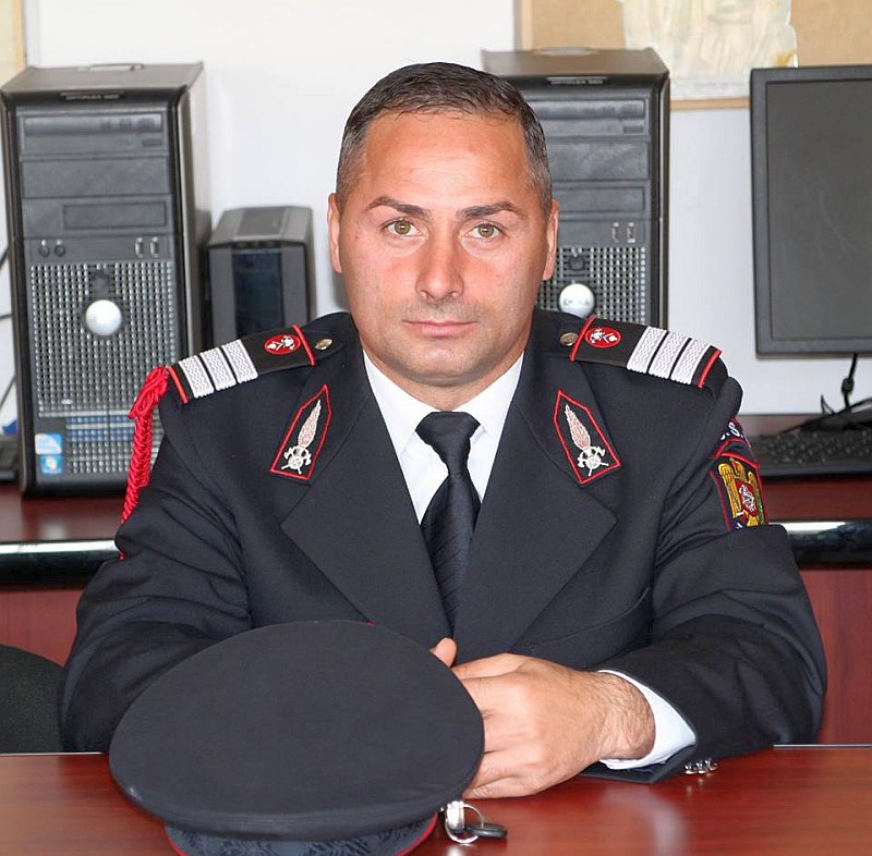 Plt. Adj. Mircea Cornel Dinu, Pompier La Garda De Intervenție Țăndărei