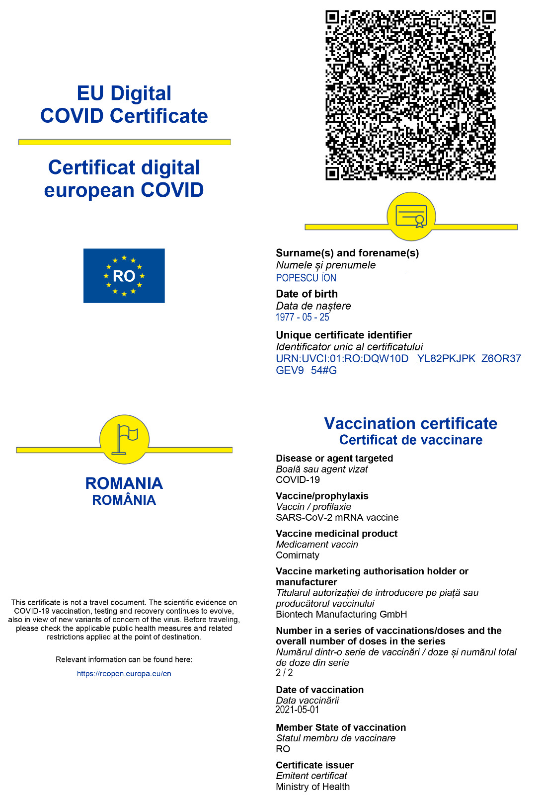 Certificat Covid (1)