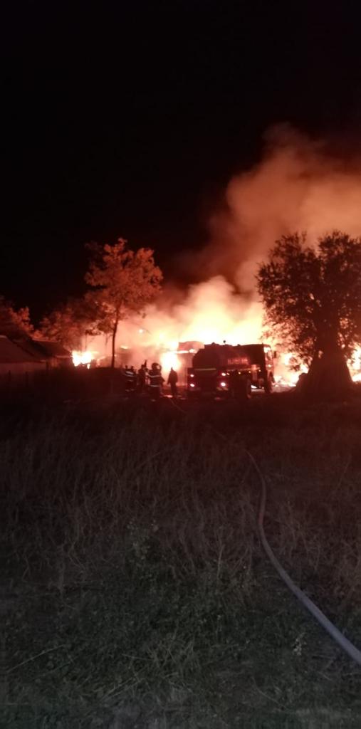 Incendiu Munteni Buzău