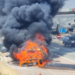 Incendiu Auto Statie Taxare Fetesti