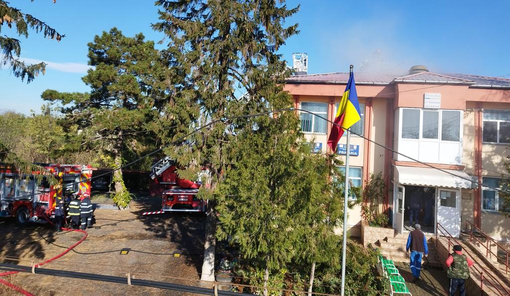 Incendiu La Primaria Sfantu Gheorghe