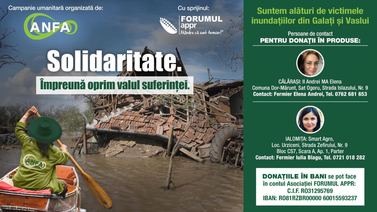 Donatii Inundatii Galati - Campanie Anfa