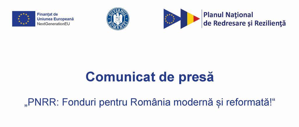 Comunicat Incepere Proiect Pnnr