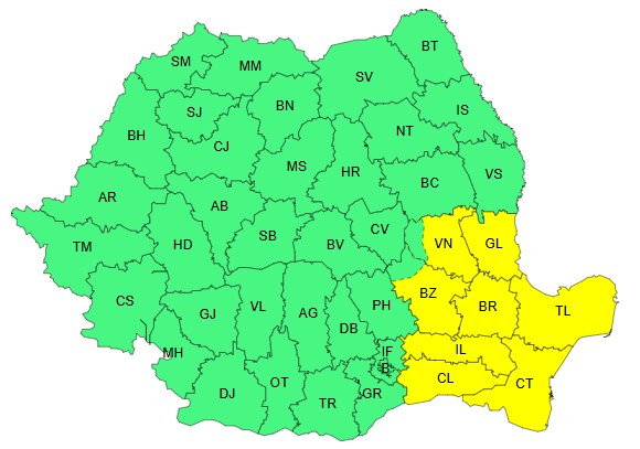 Harta Meteo Sursa Anm