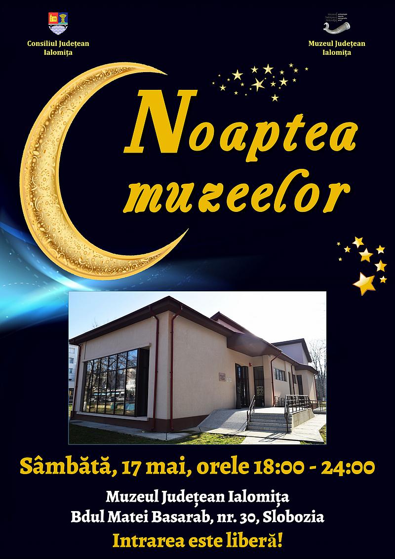 Afis Noaptea Muzeelor 2025