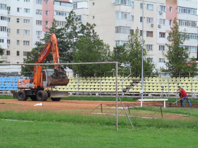 Lucrari Stadion Slobozia