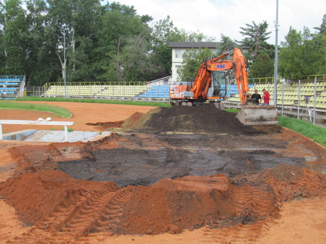Stadion Slobozia Incepere Lucrari