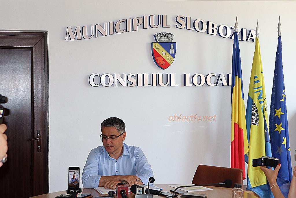Conferinta Presa Primar Slobozia