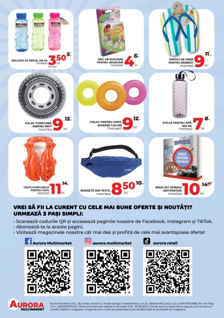 Reduceri - Aurora Multimarket