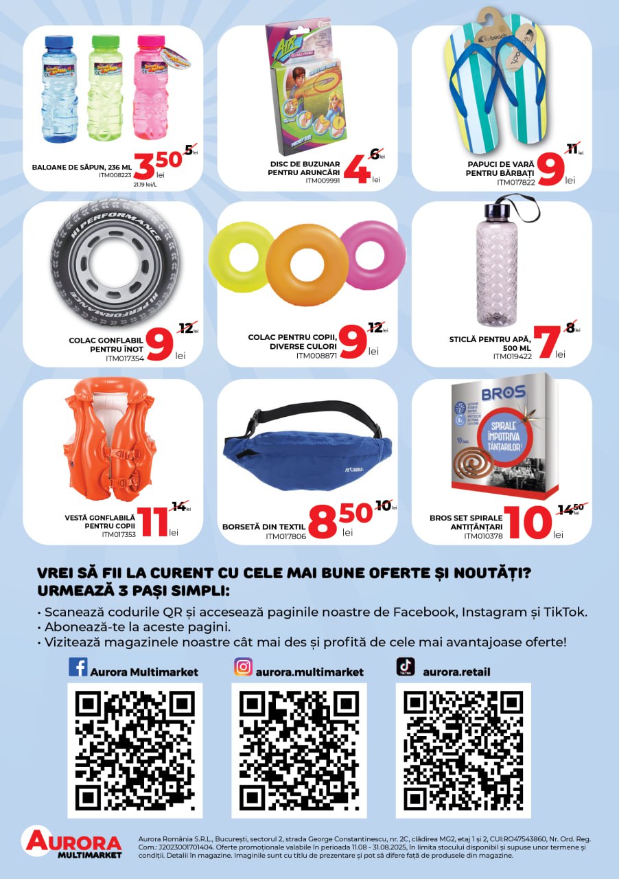 Reduceri - Aurora Multimarket