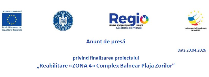 Anunt De Presa Finalizare Proiect