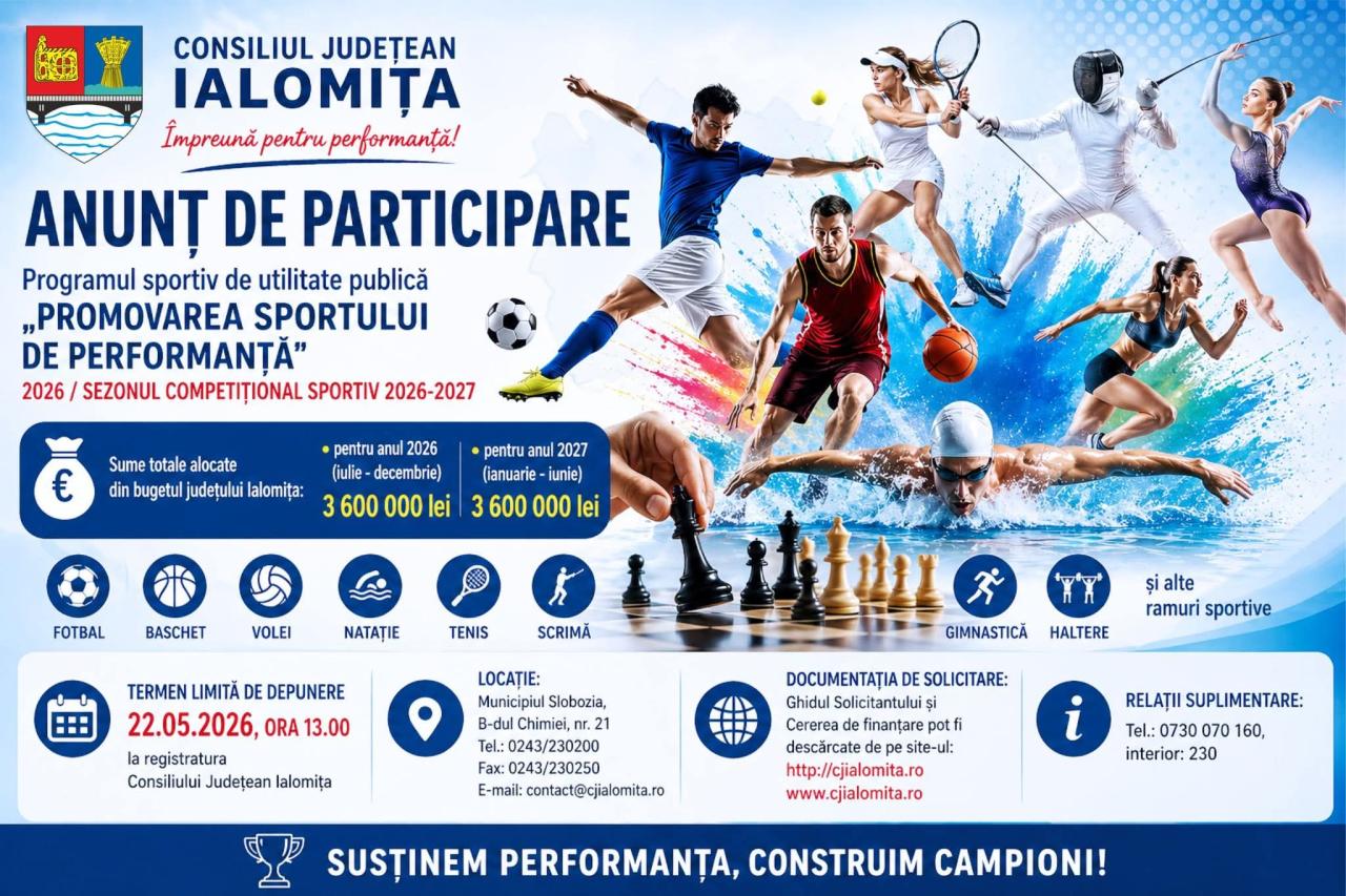 Cji Promovare Sport Performanta