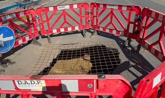 Slobozia Asfalt Surpat Bulevardul Unirii (1)