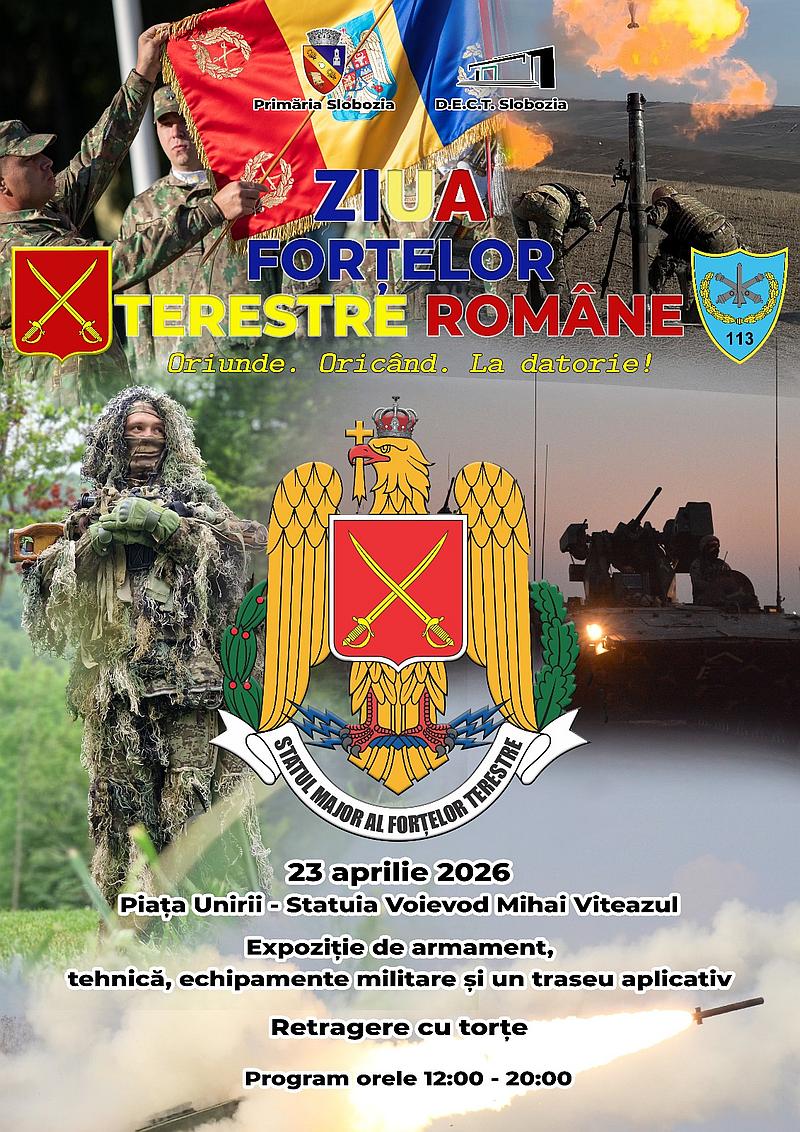 Ziua Fortelor Terestre La Slobozia