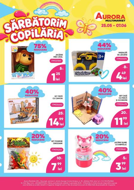 Aurora Multimarket - Cadouri Jucarii Reduceri Ziua Copilului (1)