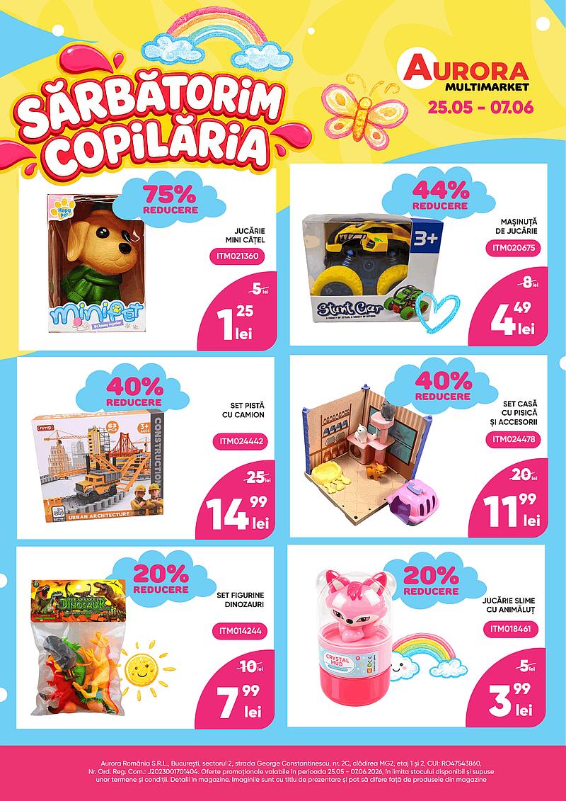 Aurora Multimarket - Cadouri Jucarii Reduceri Ziua Copilului (1)