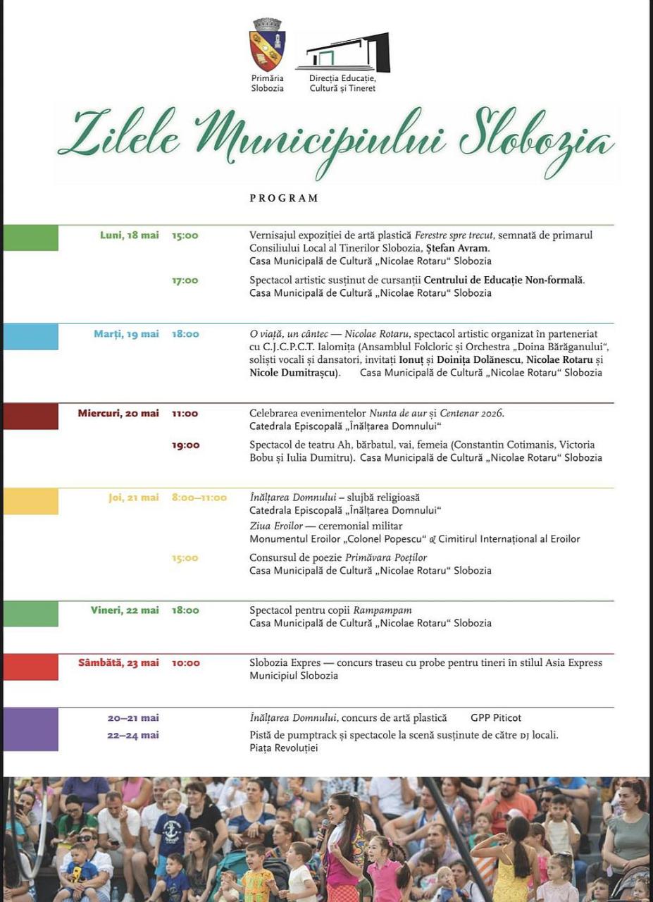Zilele Sloboziei 2026