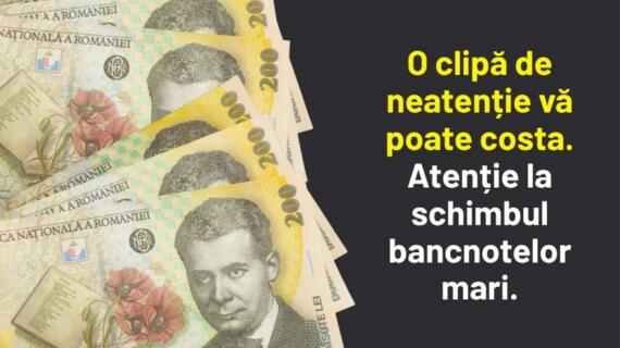 Atentie La Schimb Bancnote