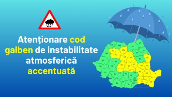 Atentionare Meteo Ialomita Muntenia