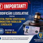 Modificari Legislative Test Reguli Circulatie