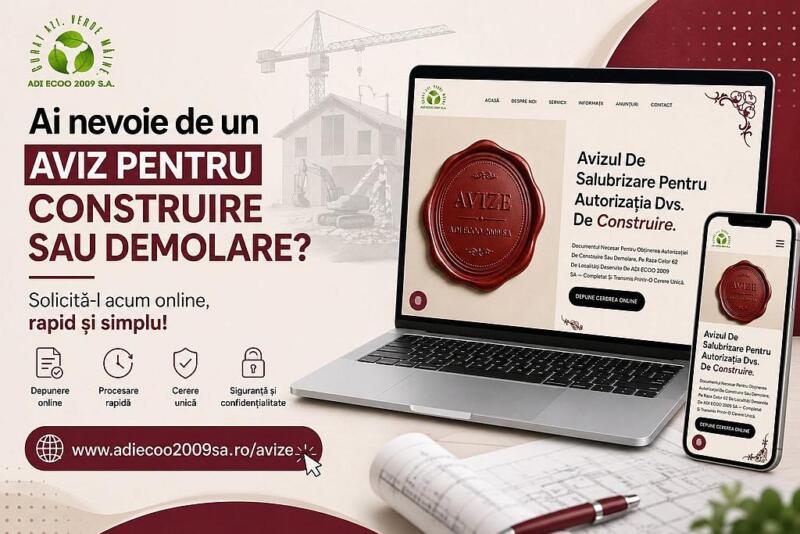 Aviz Salubrizare - Autorizatie Construire Sau Demolare