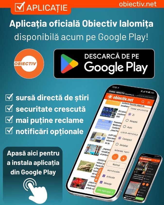 Descarcă aplicația Obiectiv Ialomița din Google Play