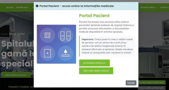 Portalul Pacientului - Spital Slobozia