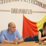 Conferinta Presa - Diana Buzoianu - Prefectura Ialomita