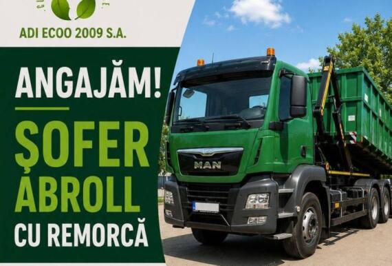 Anunț Angajare Sofer - Adi Ecoo 2009