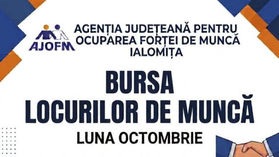 Bursa Locurilor De Munca - Ialomita