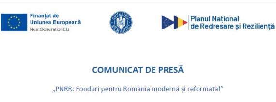 Comunicat De Presa - Finalizare Proiect