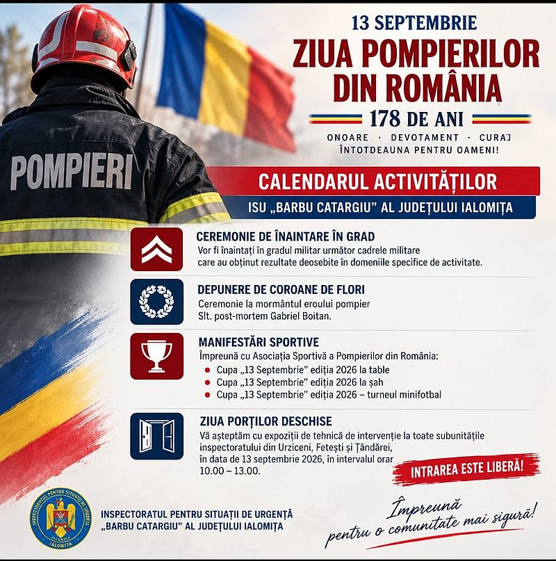 Ziua Pompierilor - Isu Ialomita