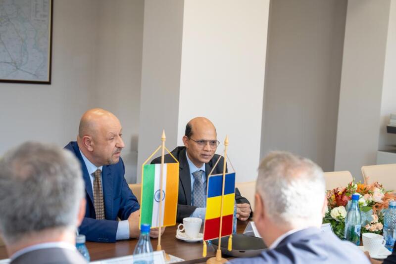 Ambasadorul Indiei La Cj Ialomita 01