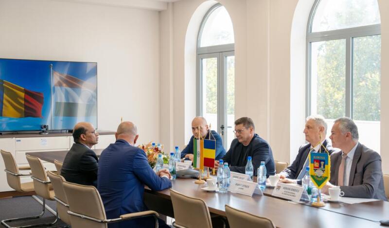 Ambasadorul Indiei La Cj Ialomita 02