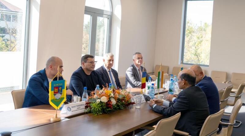 Ambasadorul Indiei La Cj Ialomita 05