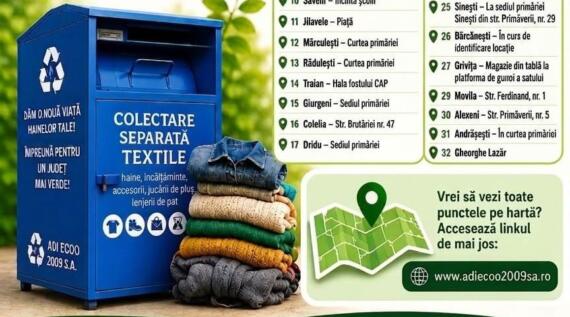 Colectare Textile Ialomita