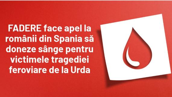 Donare Sange Victime Accident Feroviar Urda - Toledo Spania